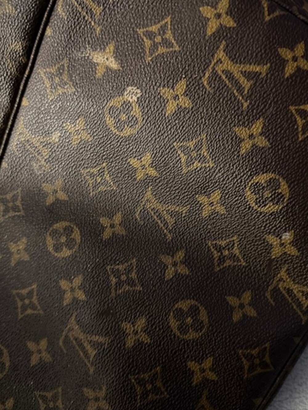 Authentic Louis Vuitton Neverfull GM Large Monogram Canvas Leather Tote Bag - Picture 6 of 8
